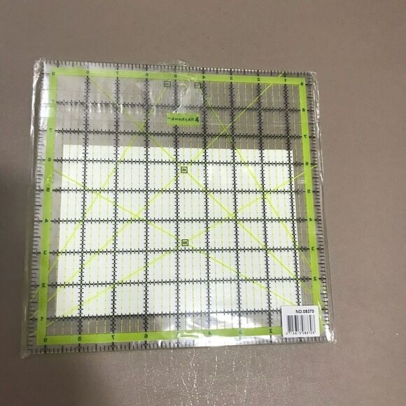 Quilting Ruler Quilters Square Clear‎ - Picture 5 of 6